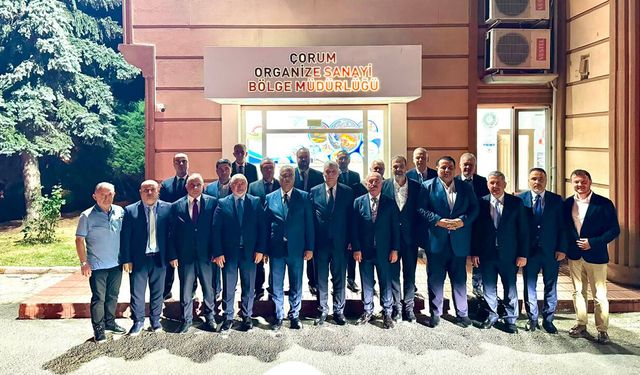 Bakan Bolat, OSB’de sanayicilerle buluştu