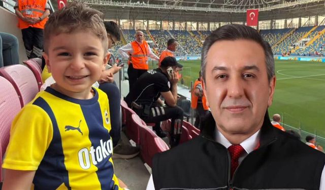 Başkan Dere’den tribünde üzülen Göktuğ’a destek