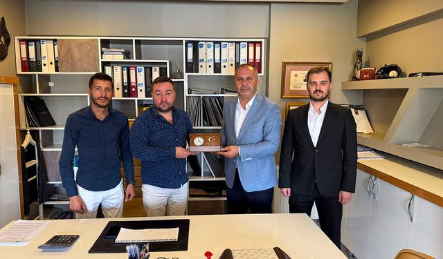 MHP’den Oğuzhan Haşim Öztoprak’a ziyaret