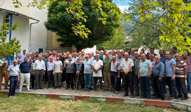 Barajın dibindeki köye 12 kilometrelik sulama hattı!