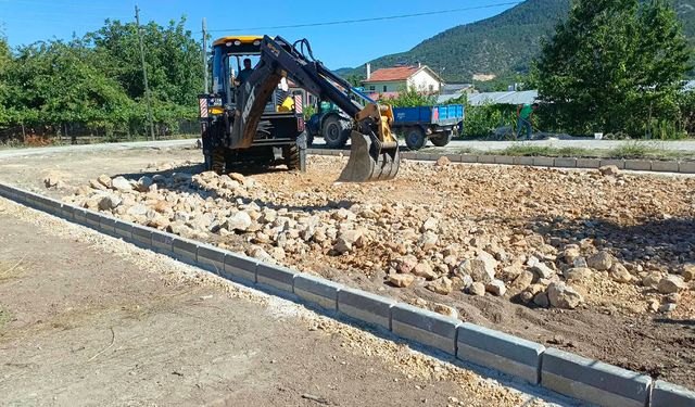 Laçin’de yeni park için çalışmalar başladı