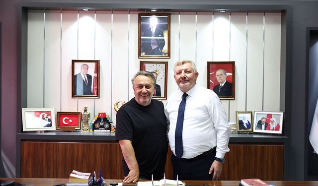 İsmail Türüt’ten Osmancık Belediyesi’ne ziyaret