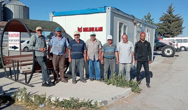 Buğday Pazarındaki kantin ve dinlenme alanı sorununa ‘konteynerli’ çözüm