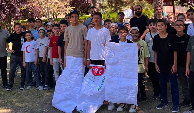 Sungurlulu hafızlık öğrencileri piknikte buluştu