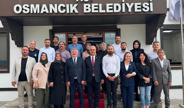 Ahlatcı’dan Osmancık Belediyesi’ne ziyaret: Yeni projeler görüşüldü