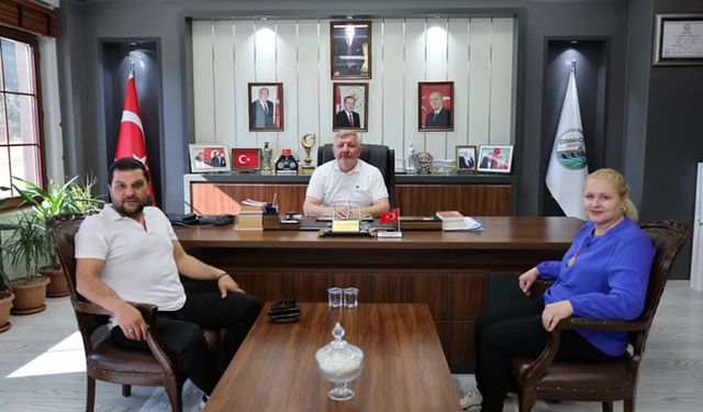 Osmancık Belediye Başkanı Gelgör’e hemşehri ziyareti