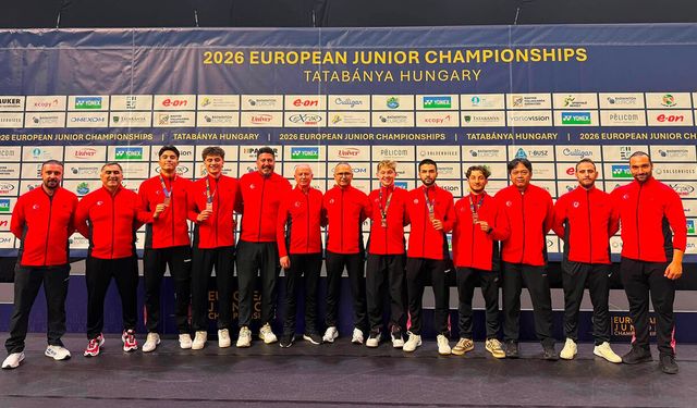 Töremiş’in de yer aldığı U19 Milli Takımı Avrupa üçüncüsü oldu