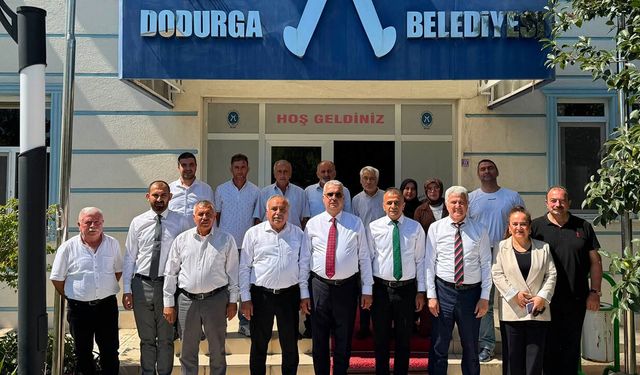 Ahlatcı’dan Dodurga Belediyesi’ne ziyaret