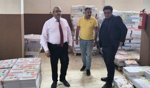Çorum’da ders kitapları yeni eğitim yılı için hazır