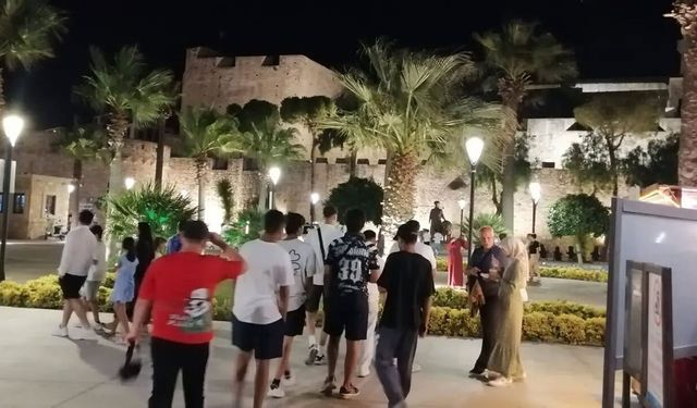 Çorumlu çocuklar Çeşme kampında buluştu