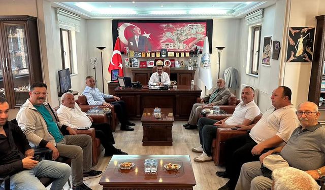 Mehmet Tahtasız’dan Mecitözü Belediyesi’ne ziyaret