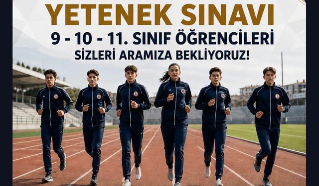 Çorum Spor Lisesi’nden öğrencilere yetenek sınavı fırsatı