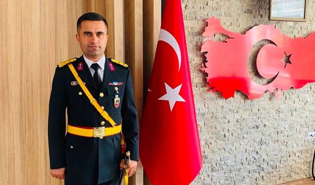 İlçe Jandarma Komutanı Nuri Uyar yüzbaşılığa terfi etti