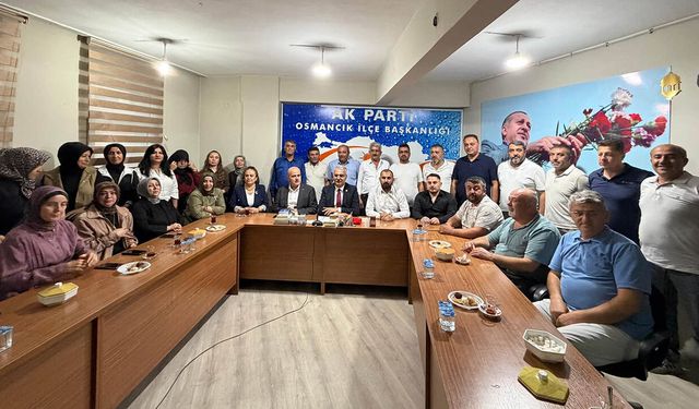 Ahlatcı, Osmancık İlçe Teşkilatı ile buluştu