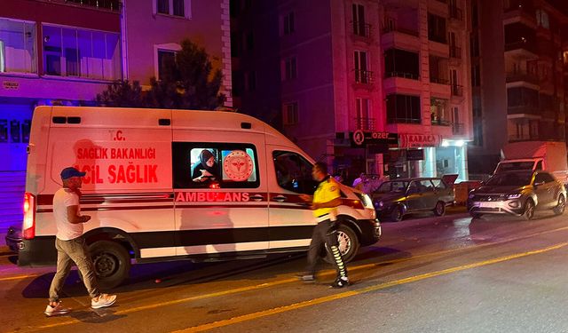 Çorum'da otomobilin çarptığı yaya yaralandı