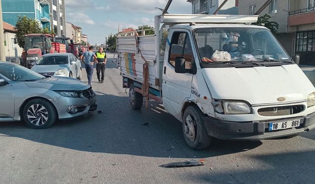 Eski Yozgat Caddesi’nde trafik kazası
