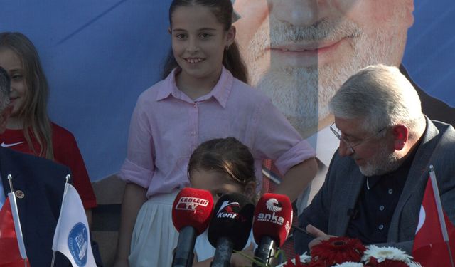 Başkan Aşgın çocukların isteğini yerine getirdi