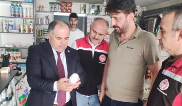 Çorum’da bitki koruma ürünü bayilerine B-Reçete denetimi