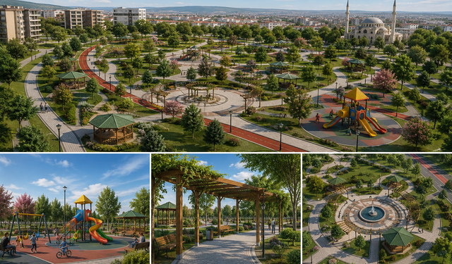 Çorum Belediyesi 3 yeni park için ihaleye çıkıyor