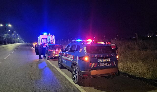 Çorum'da yol kenarındaki araçta korkutan manzara: Hareketsiz halde bulundu