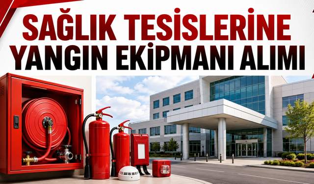 Çorum İl Sağlık Müdürlüğü Yangın Ekipmanları İçin İhaleye Çıkıyor