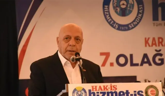 HAK-İŞ Başkanı Arslan acil koduyla duyurdu Aralık ayı gelmeden bu yapılmalı