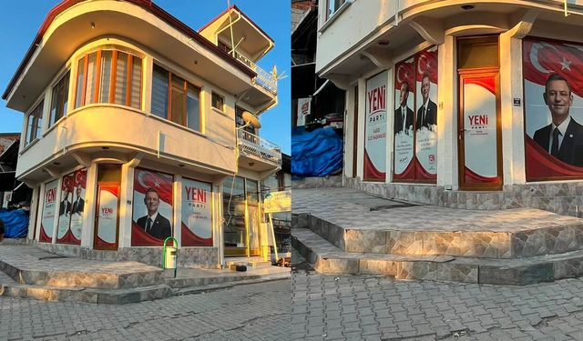 Yeni Parti İlçe Başkanlığı binası törenle açılıyor