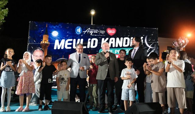 Mevlid Kandili programına yoğun ilgi