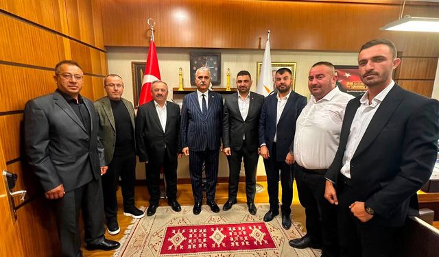 Zanaatkarlardan Çorum milletvekillerine TBMM ziyareti