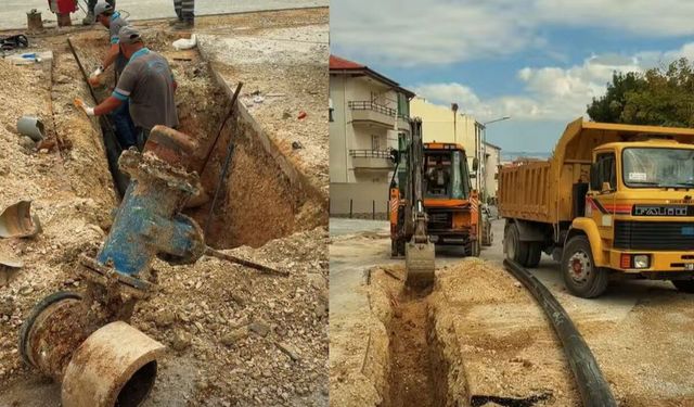 Su altyapısına neşter: Karşıyaka Sokaklar’da hatlar yenileniyor