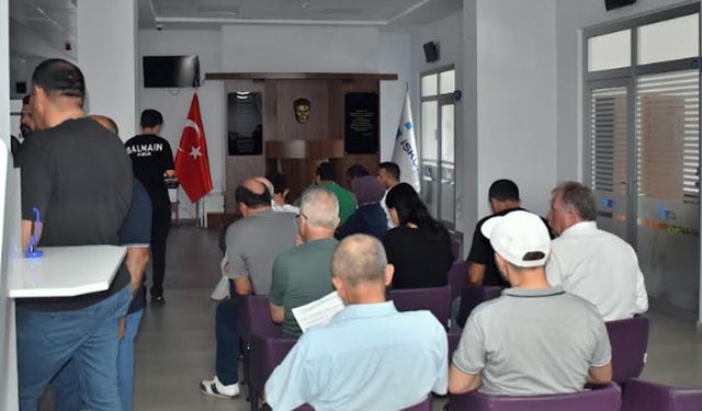 Çorum Şeker Fabrikası’nda mevsimlik işçi alımı için mülakatlar yapıldı