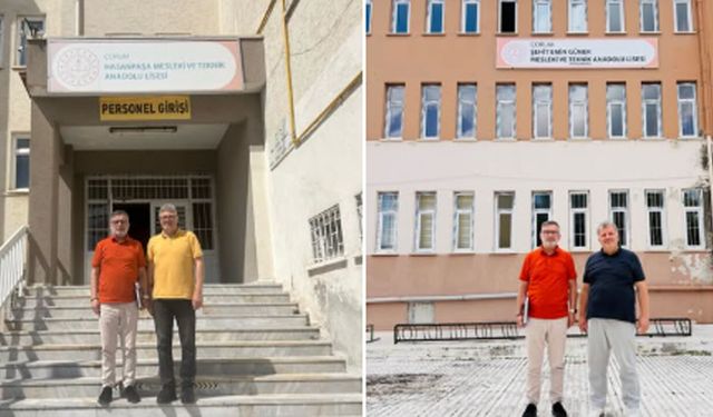 Çorum’da mesleki eğitimde yeni dönem hazırlıkları incelendi