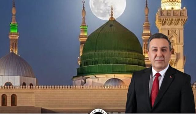 Başkan Muhsin Dere’den Mevlid Kandili Mesajı: Dualarımız Kabul Olsun