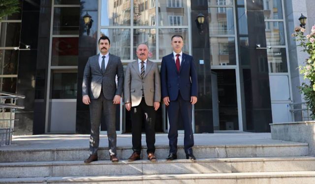 Vali Çalgan’dan  Mehmet Kurt’a ziyaret