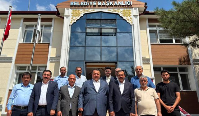 Milletvekili Kaya’dan Uğurludağ Belediyesi’ne ziyaret