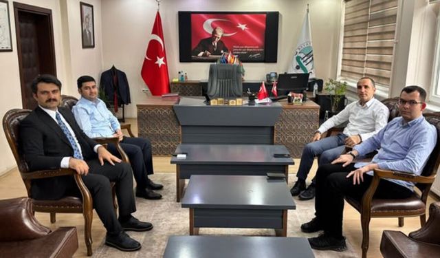 Bayat Kaymakamı Koç’a hayırlı olsun ziyareti