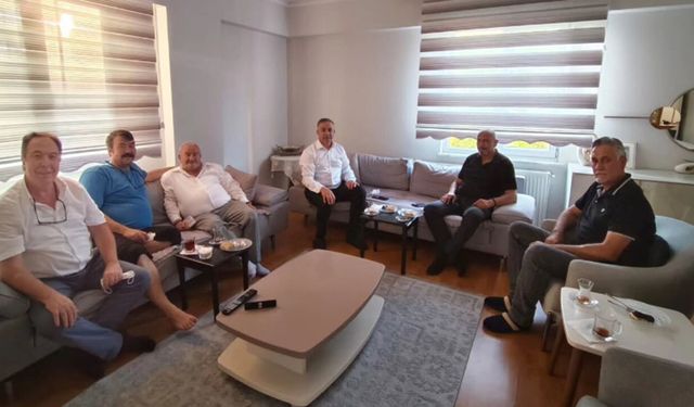 Mehmet Tahtasız'dan geçmiş olsun ziyareti
