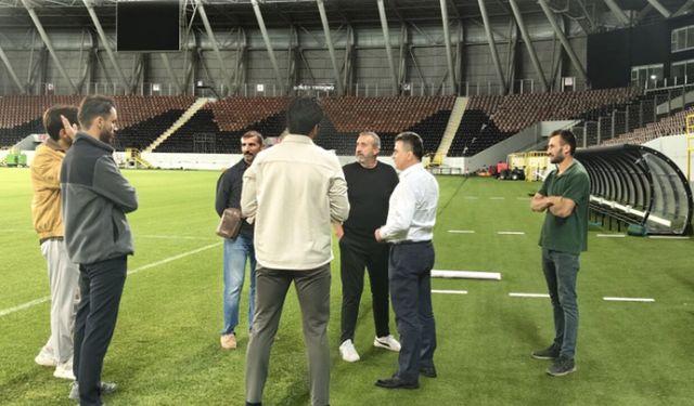 Çorum Şehir Stadyumu’nda hazırlıklar sürüyor