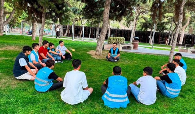Çorum Ülkü Ocakları’ndan açık hava toplantısı
