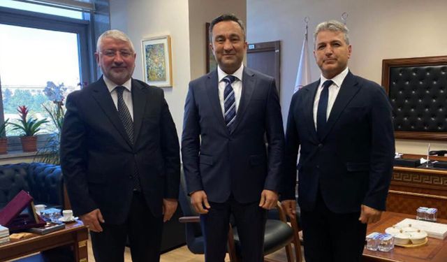 Başkan Aşgın’dan Serdar Ülker’e hayırlı olsun ziyareti