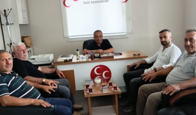 Dodurga MHP’den Osmancık teşkilatına ziyaret