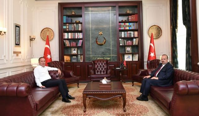 Ahmet Sami Ceylan’dan Ankara Valisi Yakup Canbolat’a hayırlı olsun ziyareti