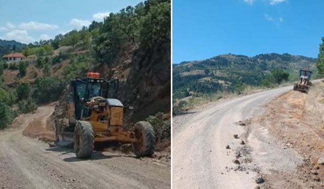 Oğuzlar’da Arazi Yollarında Bakım ve Onarım Seferberliği