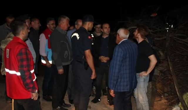 Kaymakam Polat, Kılıçdere’deki yangın bölgesinde incelemelerde bulundu