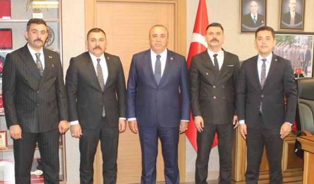 Çorum Ülkü Ocakları’ndan Vahit Kayrıcı’ya ziyaret