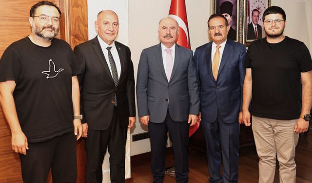 TSYD heyetinden Vali Ali Çalgan’a ziyaret