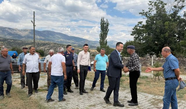 Kaymakam Şimşek İncesu ve Sememoğlu köylerini ziyaret etti