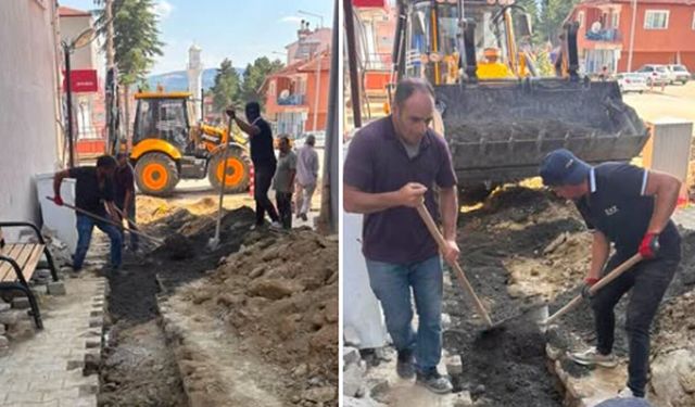 Başkan İsbir: İlçe halkımızın konforu için çalışıyoruz