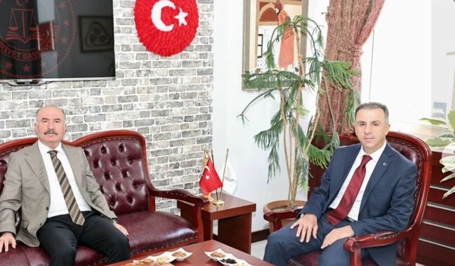 Vali Ali Çalgan’dan yargı mensuplarına ziyaret