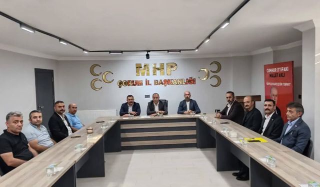 MHP'de istişare toplantısı gerçekleştirildi